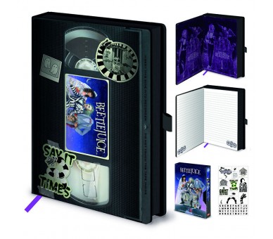 Cuaderno A5 Premium VHS Beetlejuice