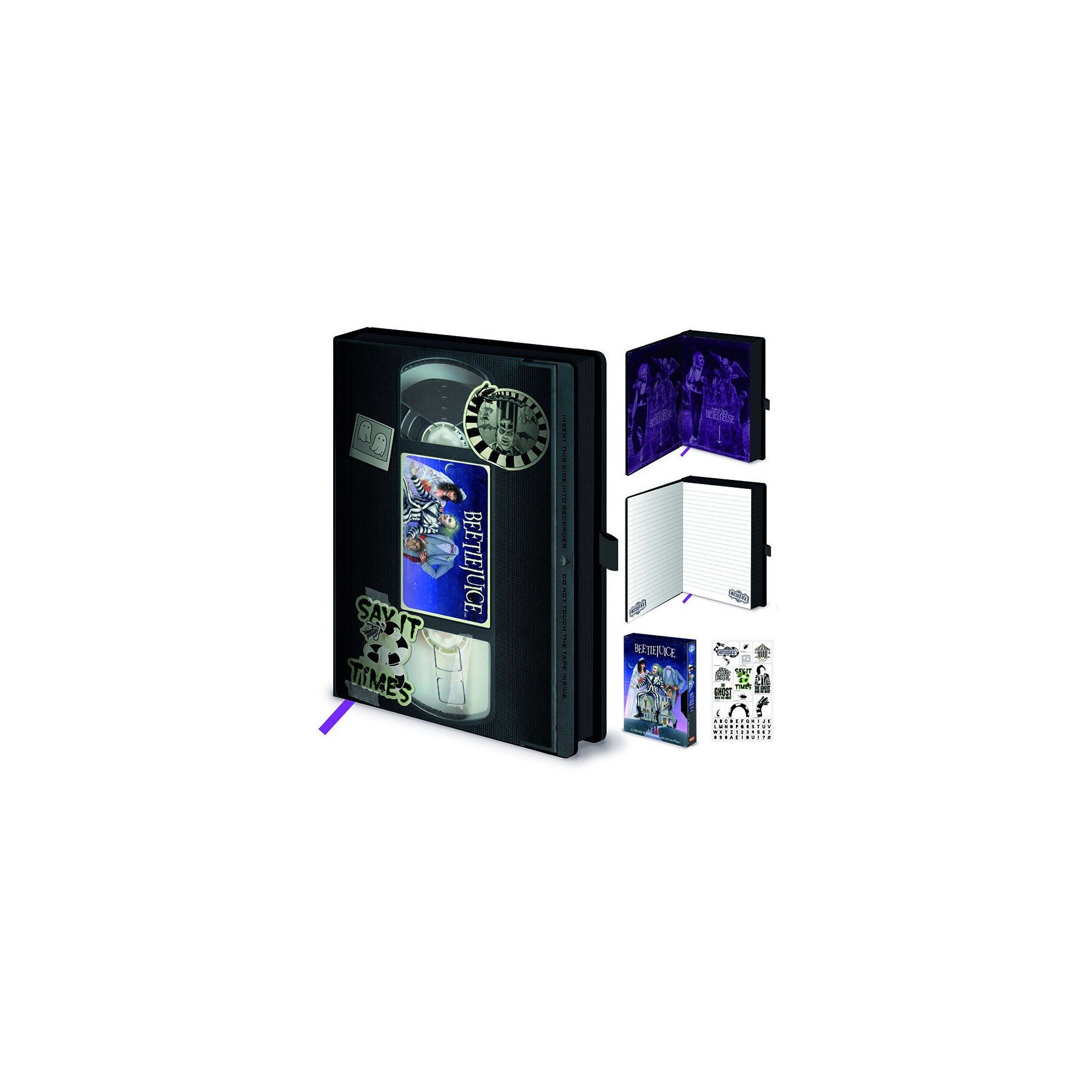 Cuaderno A5 Premium VHS Beetlejuice