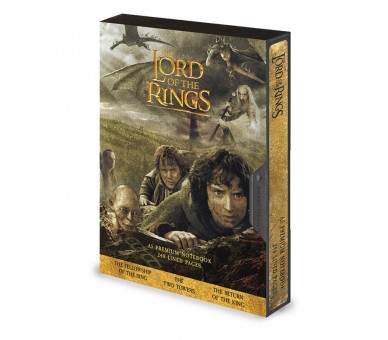 Cuaderno A5 Premium VHS El Señor de los Anillos