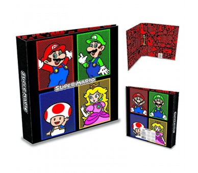 Carpeta A4 Super Mario Bros anillas