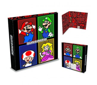 Carpeta A4 Super Mario Bros anillas