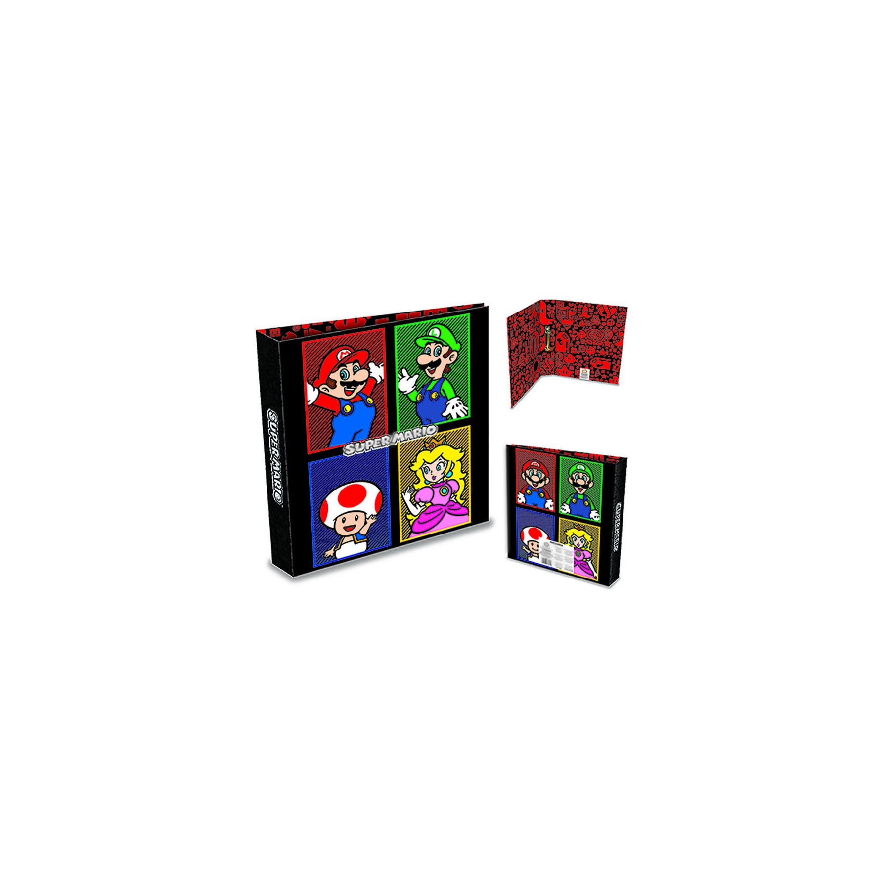 Carpeta A4 Super Mario Bros anillas