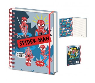 Cuaderno A5 Spiderman Marvel