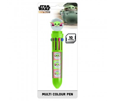 Boligrafo multicolor Expressions of The Child Star Wars