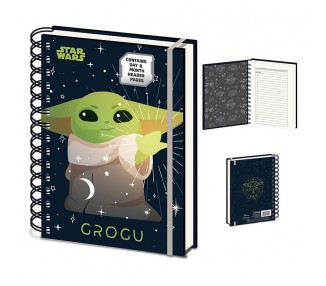Cuaderno A5 Grogu Star Wars