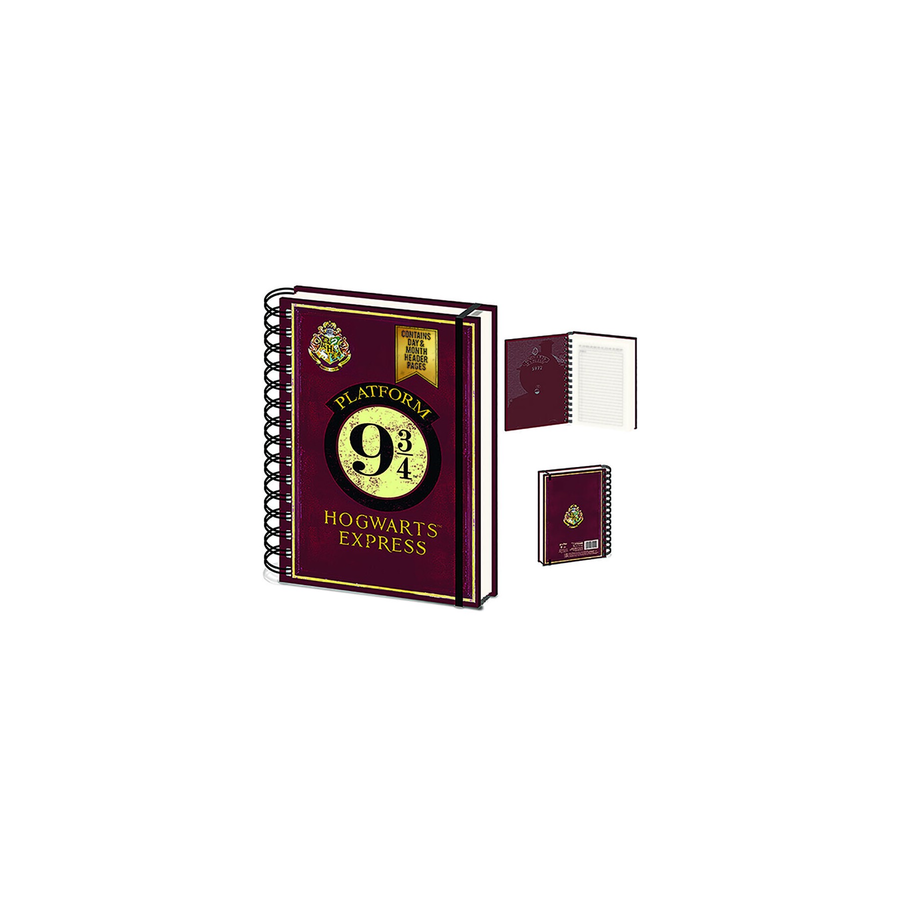 Cuaderno A5 Plataforma 9 3/4 Harry Potter