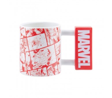 Taza Logo Comics Marvel 300ml
