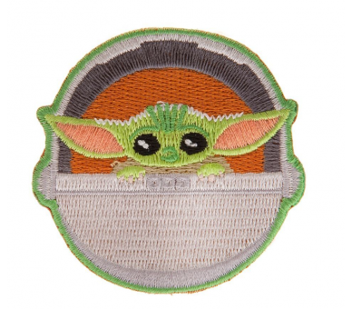 Pegatina de bordado Grogu Star Wars