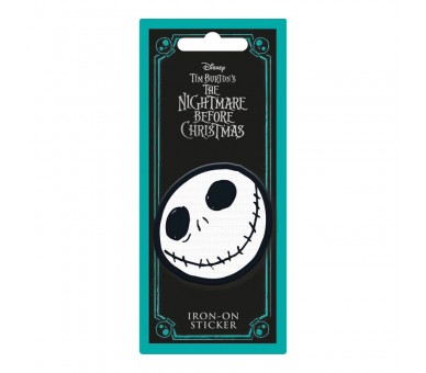 Pegatina de bordado Jack Skellington Pesadilla Antes de Navidad Disney