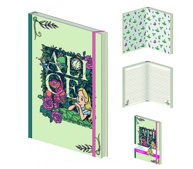 Cuaderno A5 Premium Alicia en el Pais de las Maravillas Disney