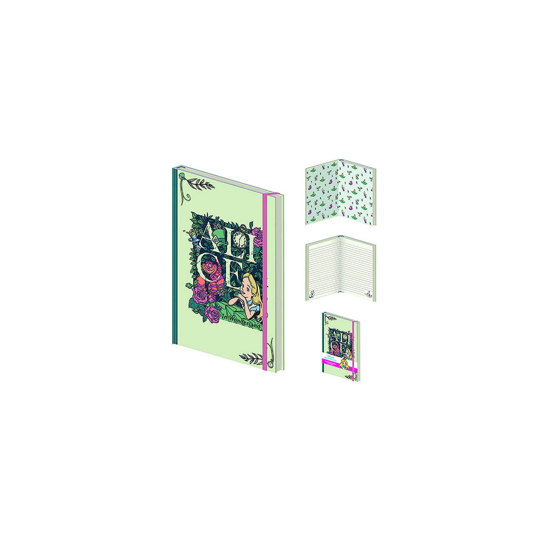 Cuaderno A5 Premium Alicia en el Pais de las Maravillas Disney