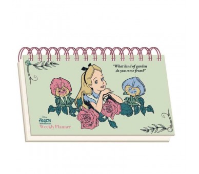 Planificador semanal Alicia en el Pais de las Maravillas Disney
