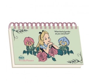 Planificador semanal Alicia en el Pais de las Maravillas Disney