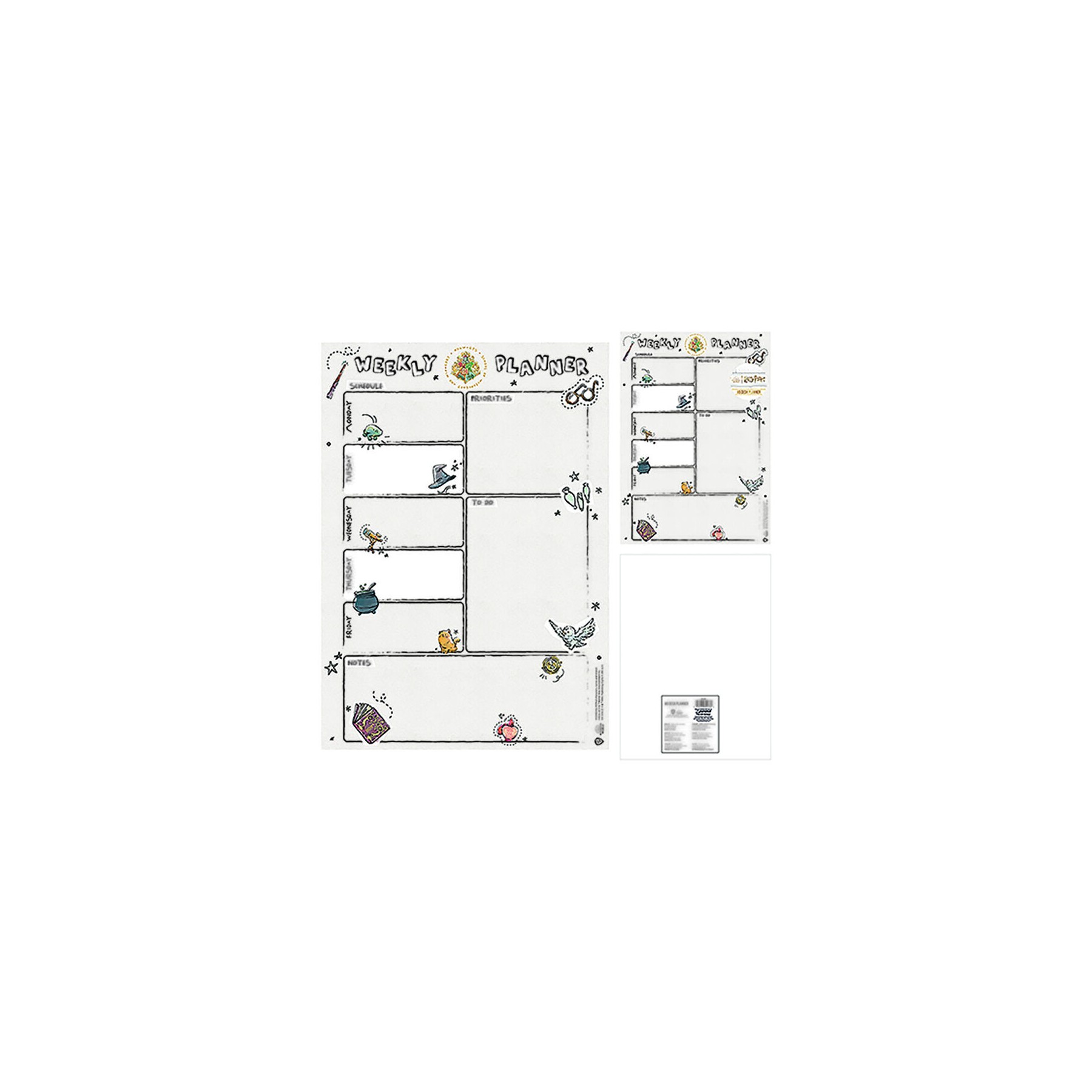 Planificador semanal A5 Harry Potter