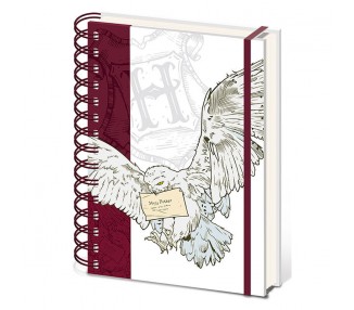 Cuaderno A5 Hedwig Harry Potter