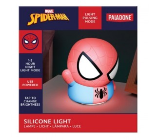 Lampara 3D Spiderman Marvel 14cm