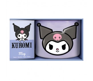 Taza Kuromi Hello Kitty 400ml