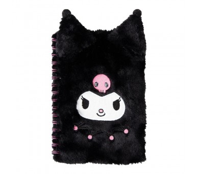 Cuaderno A5 Fluffy Kuromi Hello Kitty