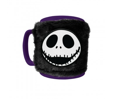 Taza funda de peluche Jack Pesadilla Antes de Navidad Disney 440ml