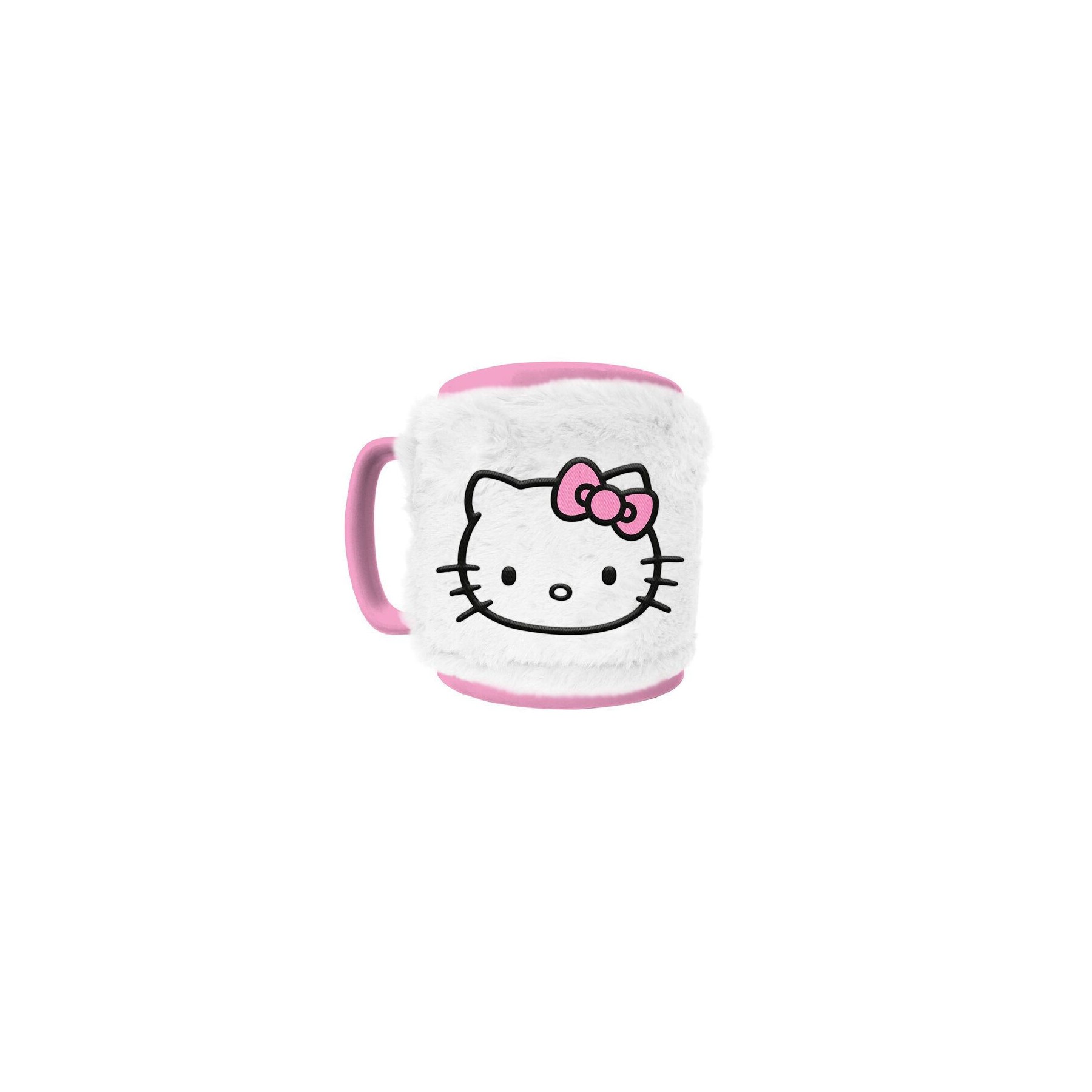 Taza funda de peluche Hello Kitty 440ml