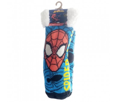 Calcetines antideslizantes sherpa Spiderman Marvel
