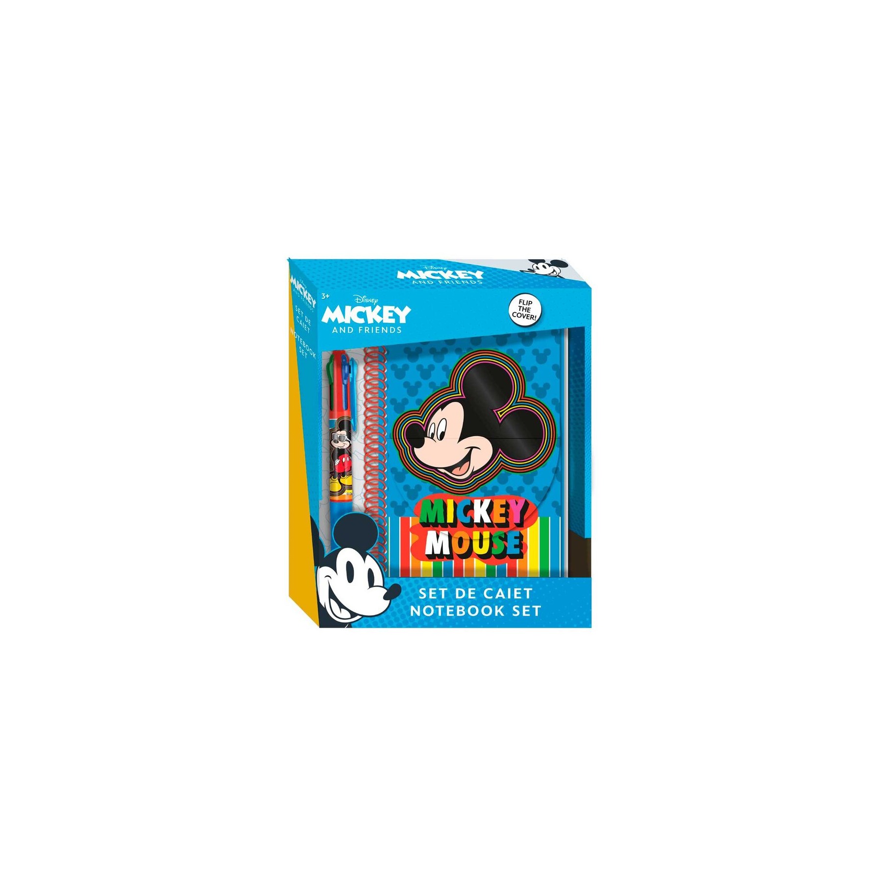 Set libreta + boligrafo Mickey Disney