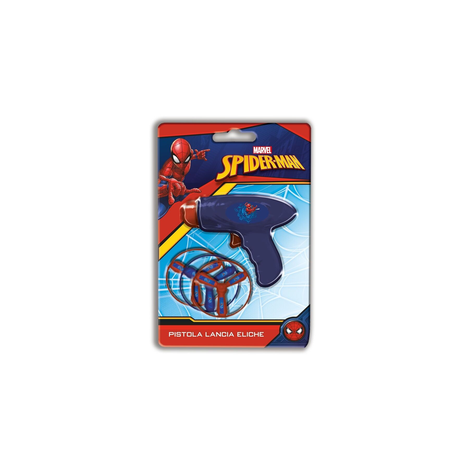 Pistola lanza helices Spiderman Marvel
