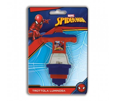Peonza luminosa Spiderman Marvel