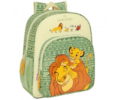 Mochila Mufasa El Rey Leon Disney 38cm adaptable