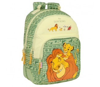 Mochila Mufasa El Rey Leon Disney 42cm adaptable