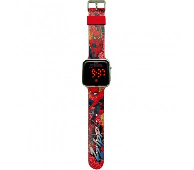 Reloj led Spiderman Marvel