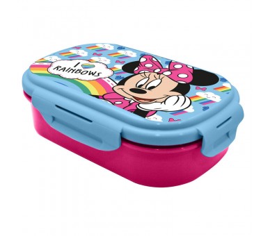 Sandwichera + cubierto Minnie Disney