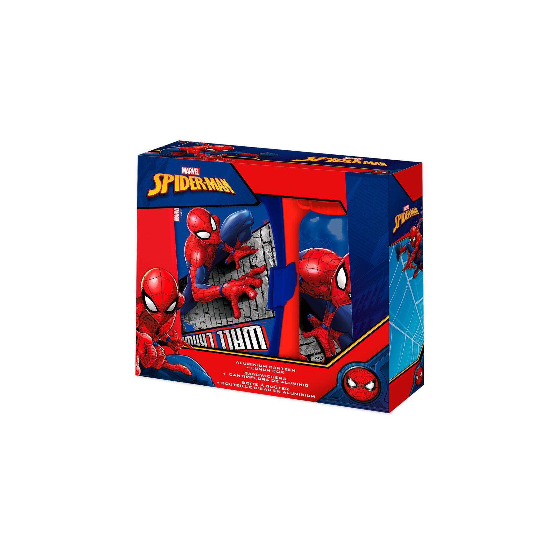 Set cantimplora + sandwichera Spiderman Marvel 500ml