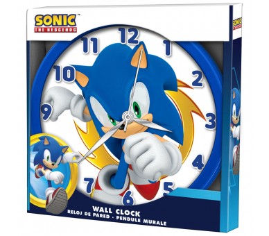 Reloj pared Sonic The Hedgehog