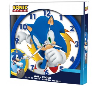 Reloj pared Sonic The Hedgehog