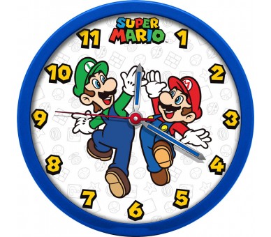 Reloj pared Super Mario Bros