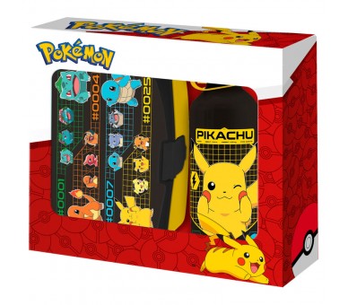 Sandwichera + cantimplora aluminio Pokemon 500ml