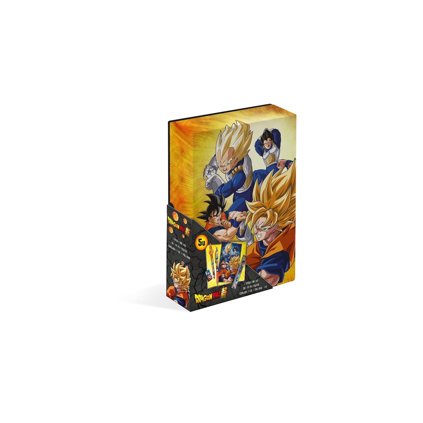 Set papeleria en caja Dragon Ball Super 5pzs