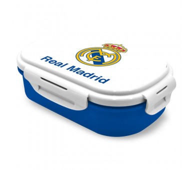 Sandwichera + cubierto Real Madrid