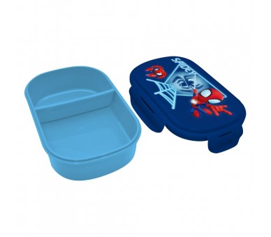 Sandwichera + Cubierto Spidey the Amazing Friends Marvel