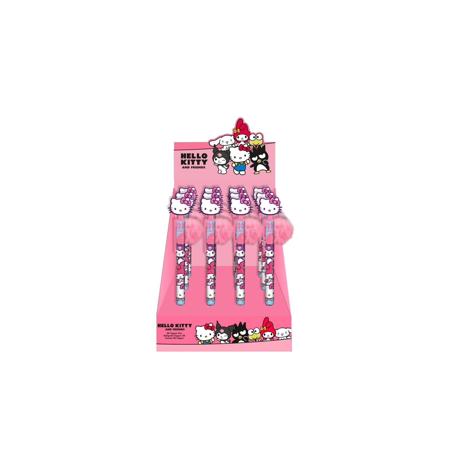 Boligrafo topper Hello Kitty and Friends