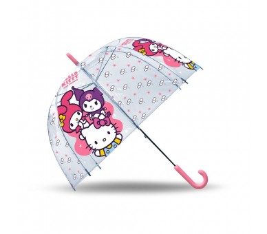 Paraguas manual Hello Kitty and Friends 46cm