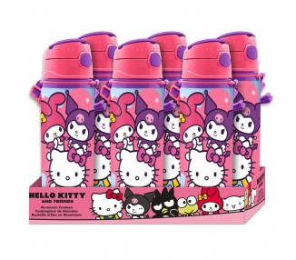Cantimplora aluminio Hello Kitty and Friends 600ml