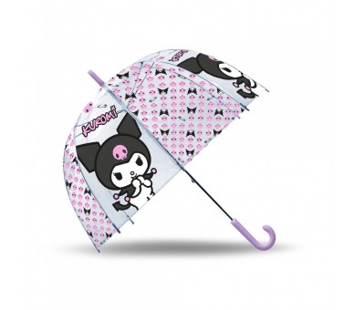 Paraguas manual Kuromi Hello Kitty 46cm