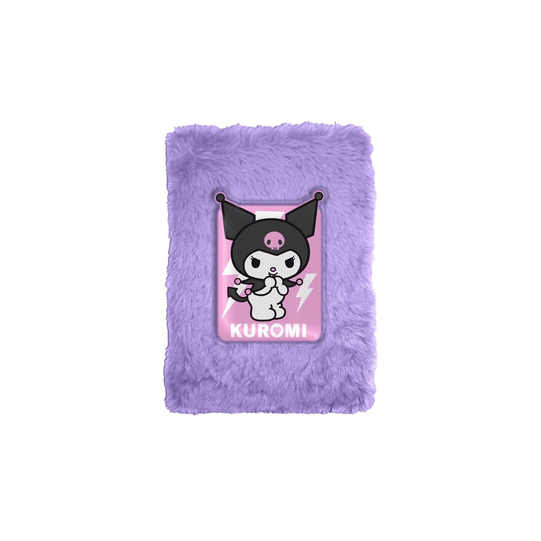 Cuaderno peluche Kuromi Hello Kitty