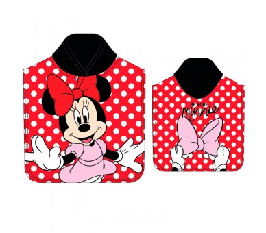 Poncho toalla Minnie Disney microfibra