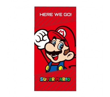 Toalla Super Mario Bros microfibra