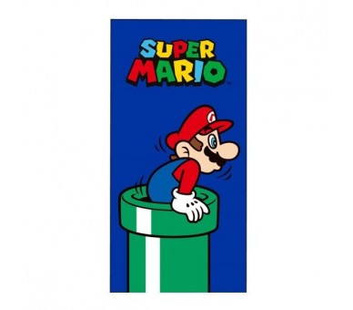 Toalla Super Mario Bros microfibra