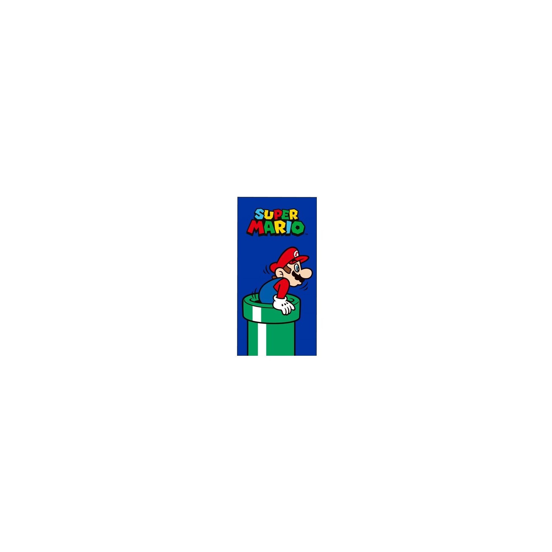 Toalla Super Mario Bros microfibra
