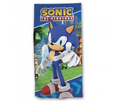 Toalla Sonic The Hedgehog microfibra
